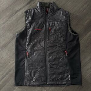 Mammut Polartec Alpha Ultralight Puffer Vest Black Men's Size 2XL Pertex Quantum